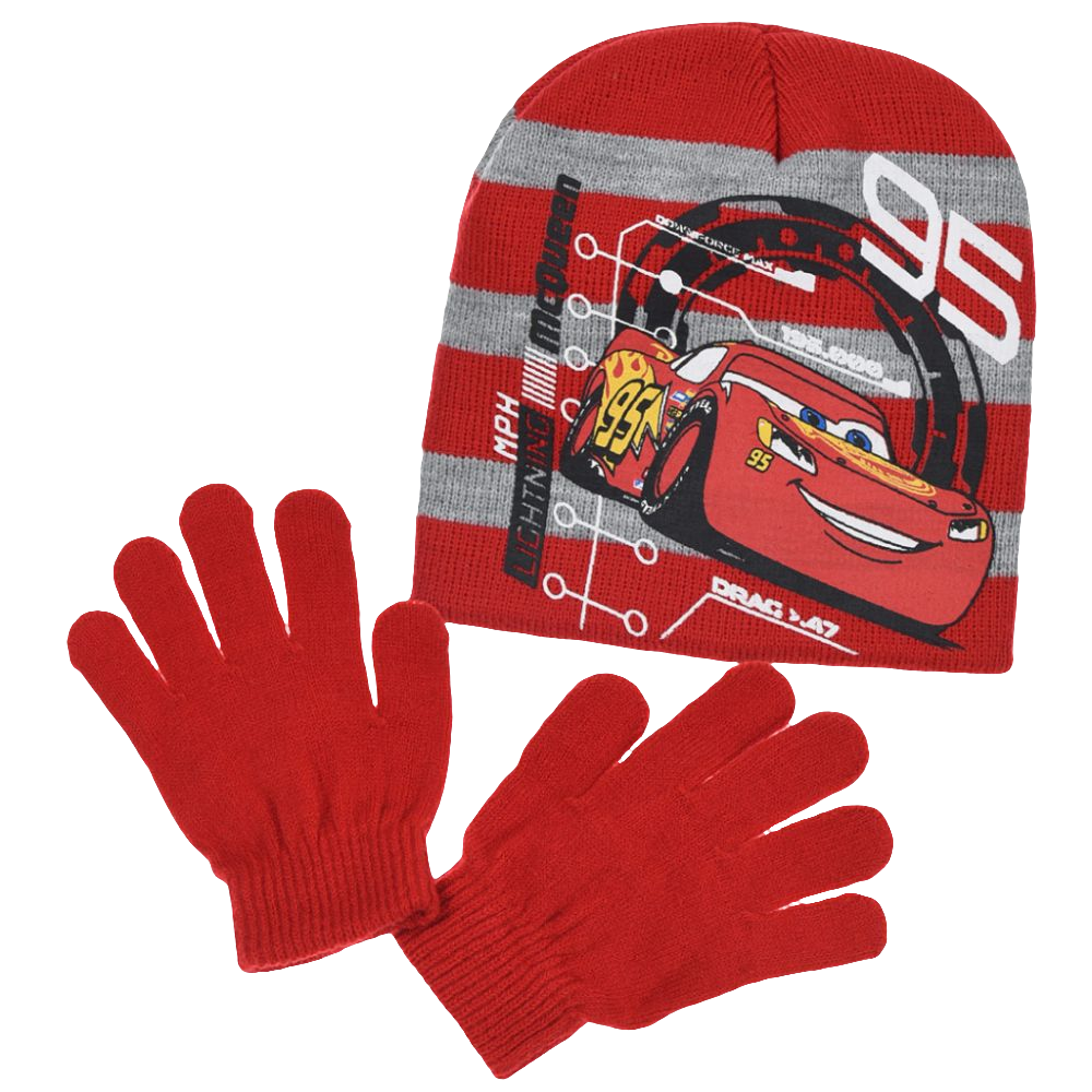 ENSEMBLE BONNET ET GANT DISNEY CARS