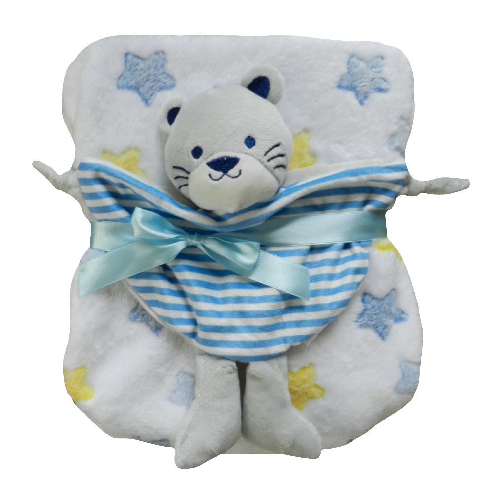 ENSEMBLE PLAID ET DOUDOU
