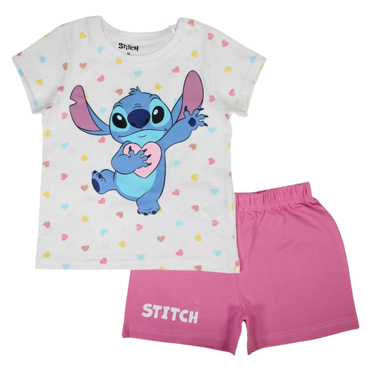 ENSEMBLE SHORT ET TEE SHIRT DISNEY STITCH