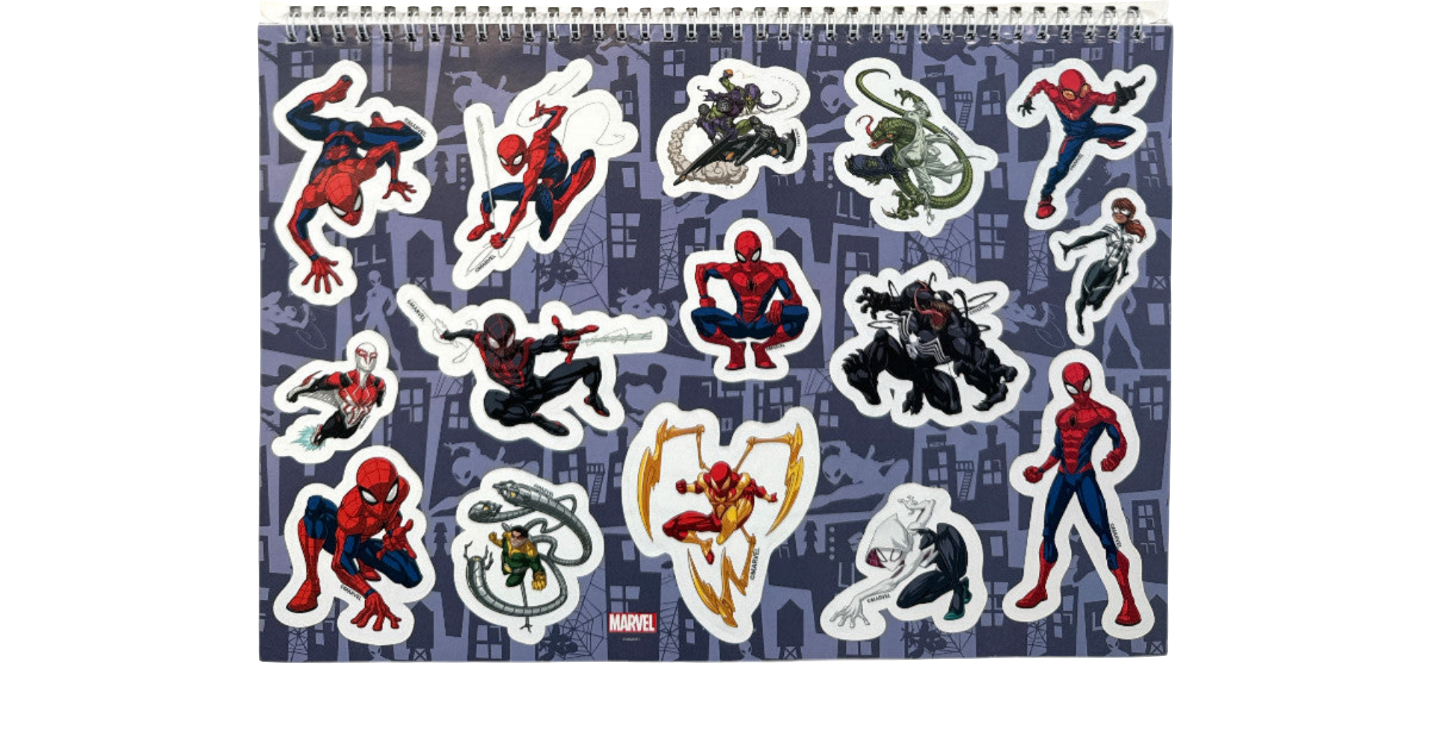 CARNET DESSIN SPIDERMAN