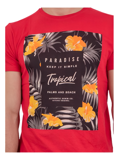 TEE SHIRT MANCHE COURTE RITCHIE DENIM