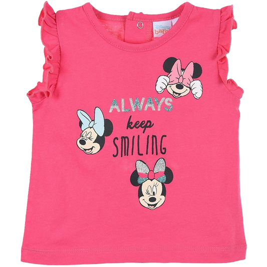 TEE SHIRT MANCHE COURTE DISNEY BABY MINNIE