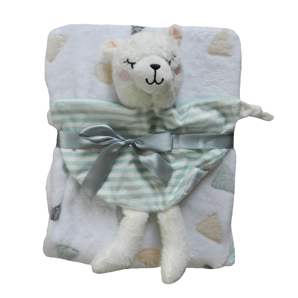 ENSEMBLE PLAID ET DOUDOU