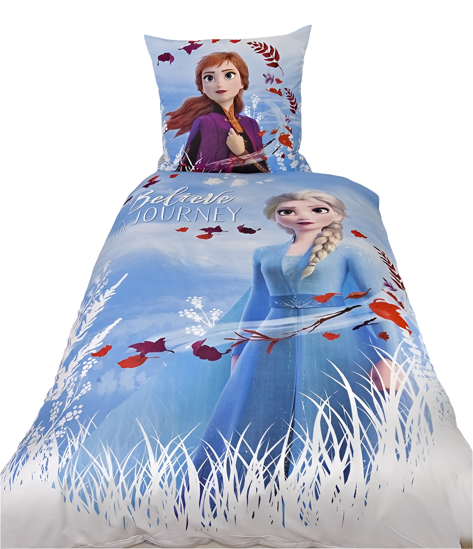 HOUSSE DE COUETTE REVERSIBLE DISNEY LA REINE DES NEIGES
