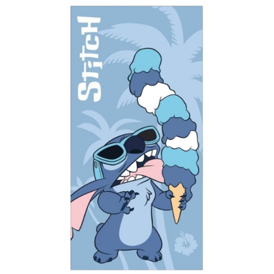 DRAP DE PLAGE DISNEY STITCH