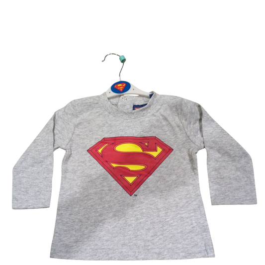 TEE SHIRT MANCHE LONGUE SUPERMAN