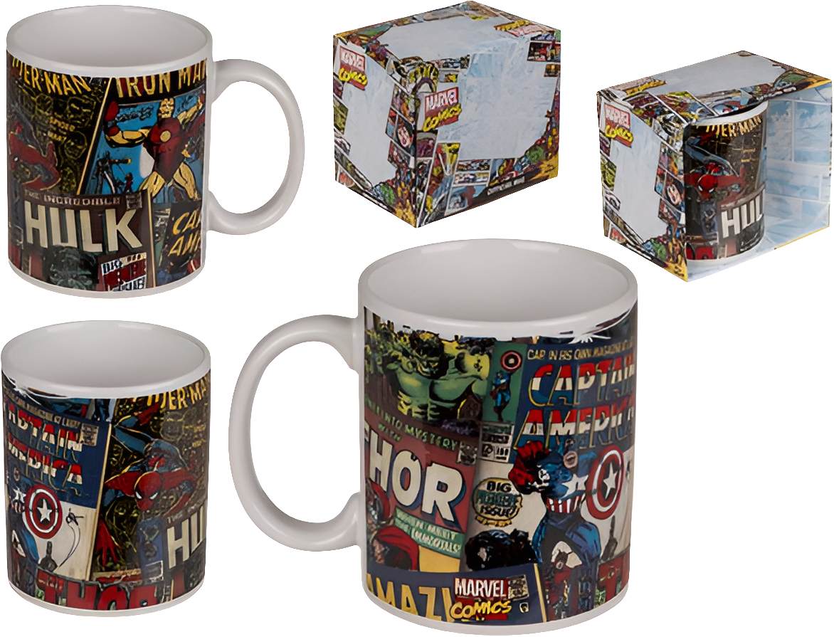 MUG MARVEL COMICS