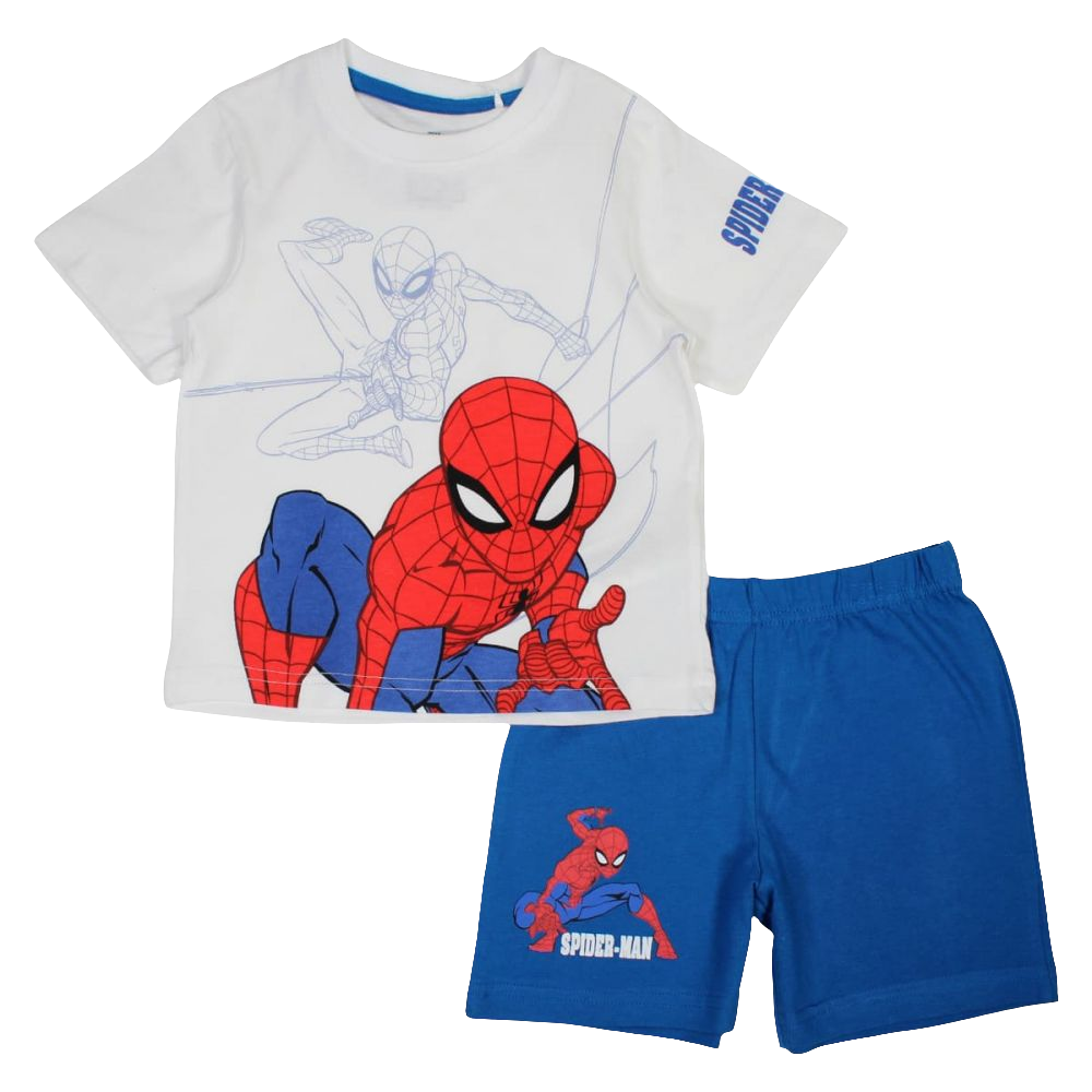 ENSEMBLE SHORT ET TEE SHIRT MARVEL SPIDERMAN