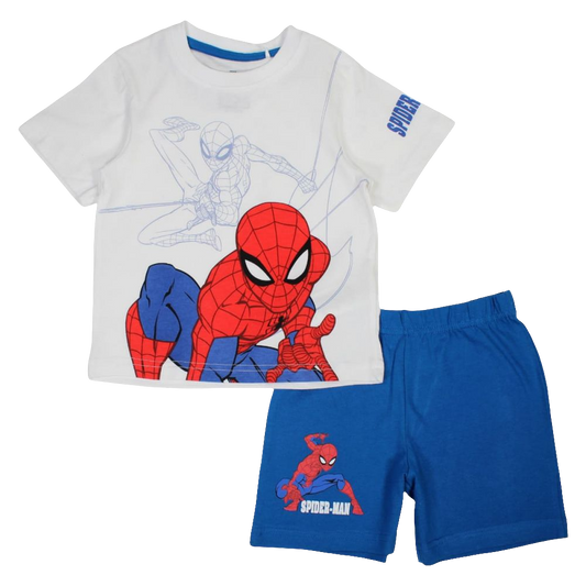 ENSEMBLE SHORT ET TEE SHIRT MARVEL SPIDERMAN