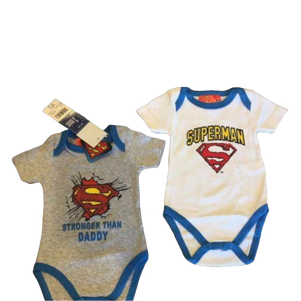 LOT DE 2 BODIES SUPERMAN