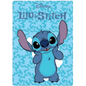 PLAID POLAIRE DISNEY STITCH