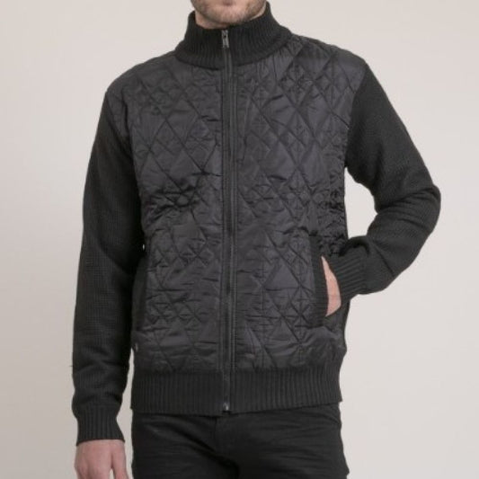 GILET CHAUD RITCHIE JEAN NOIR