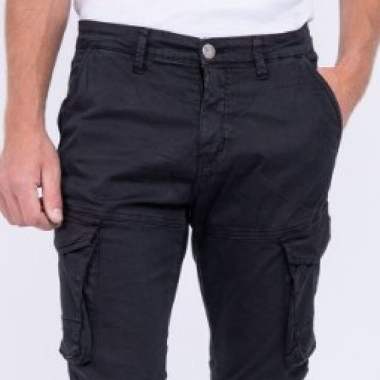 PANTALON CARGO NOIR