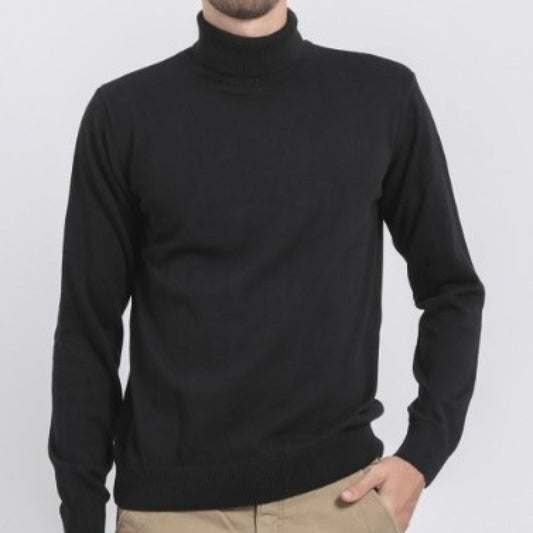 PULL COL ROULE RITCHIE NOIR