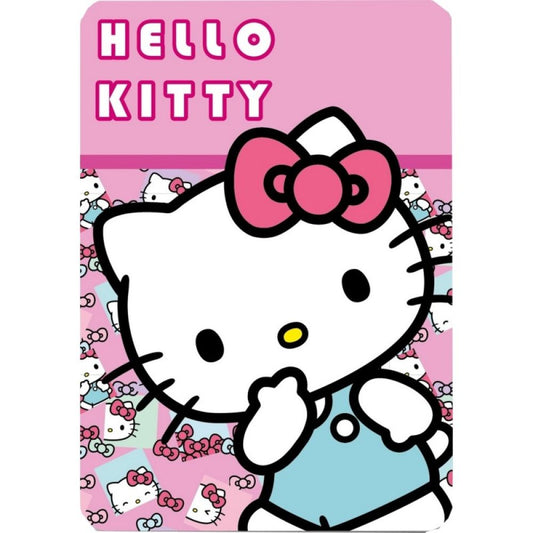 PLAID POLAIRE HELLO KITTY