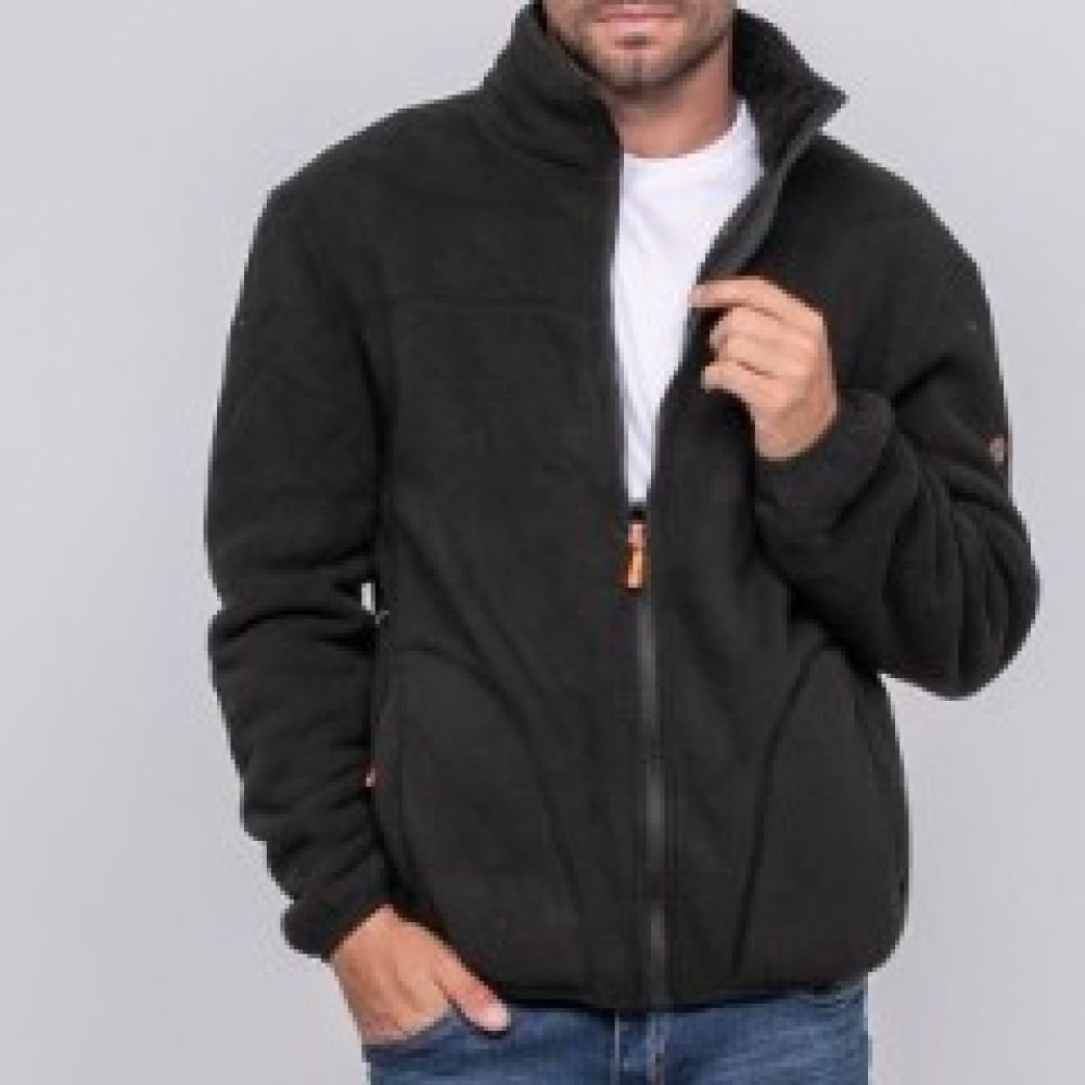 VESTE POLAIRE REVERSIBLE RITCHIE NOIR