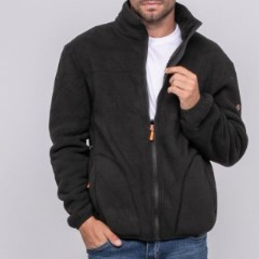 VESTE POLAIRE REVERSIBLE RITCHIE NOIR