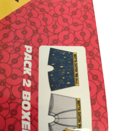 LOT DE 2 BOXERS POKEMON