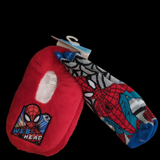 ENSEMBLE CHAUSSON ET CHAUSSETTE SPIDERMAN
