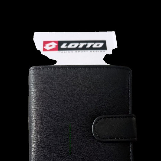 PORTEFEUILLE LOTTO NOIR