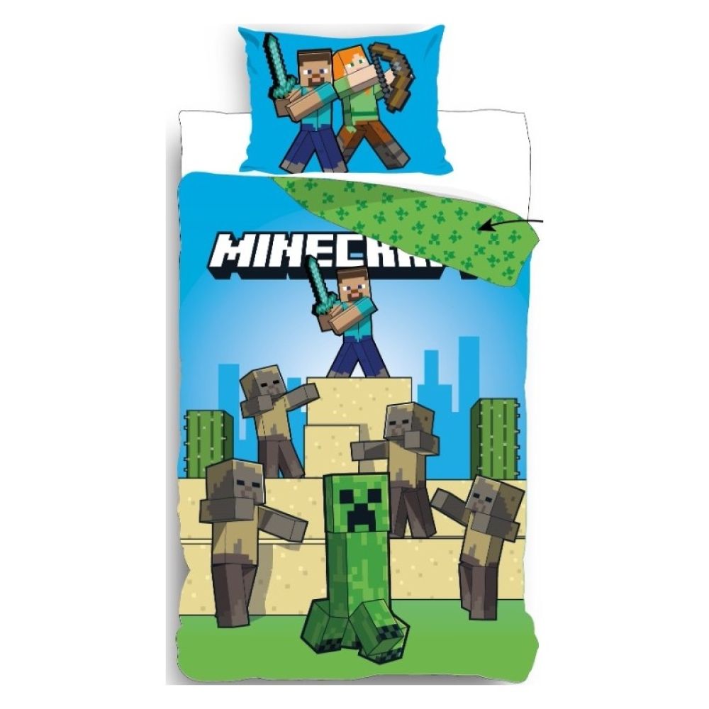 HOUSSE DE COUETTE MINECRAFT
