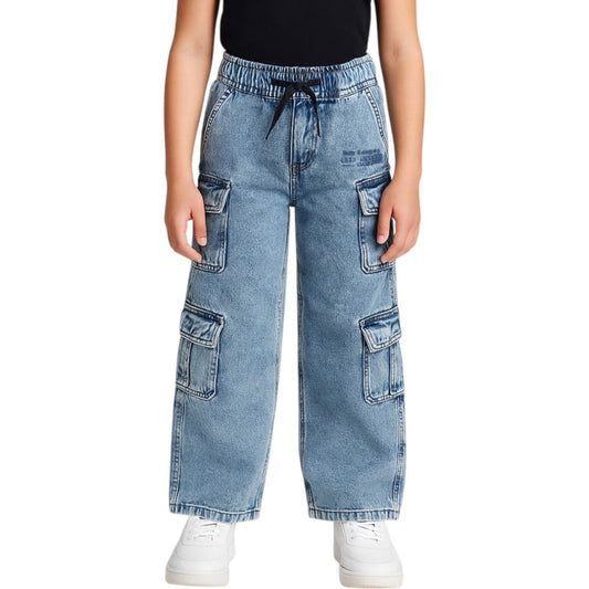JEANS CARGO FILLE LEE COOPER