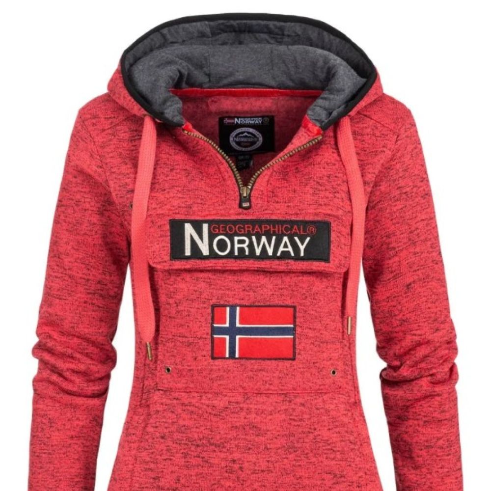 SWEAT GEOGRAPHICAL NORWAY CORAIL