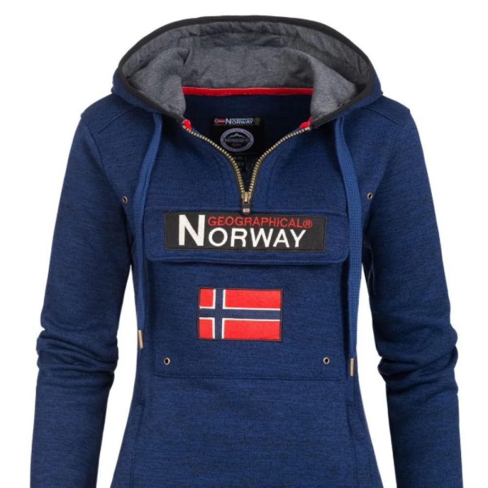 SWEAT GEOGRAPHICAL NORWAY BLEU MARINE