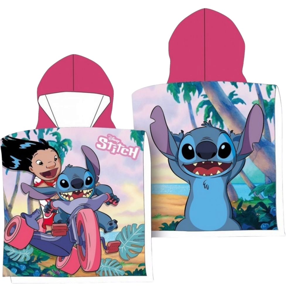 PONCHO DE BAIN DISNEY STITCH