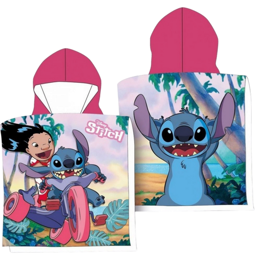 PONCHO DE BAIN DISNEY STITCH